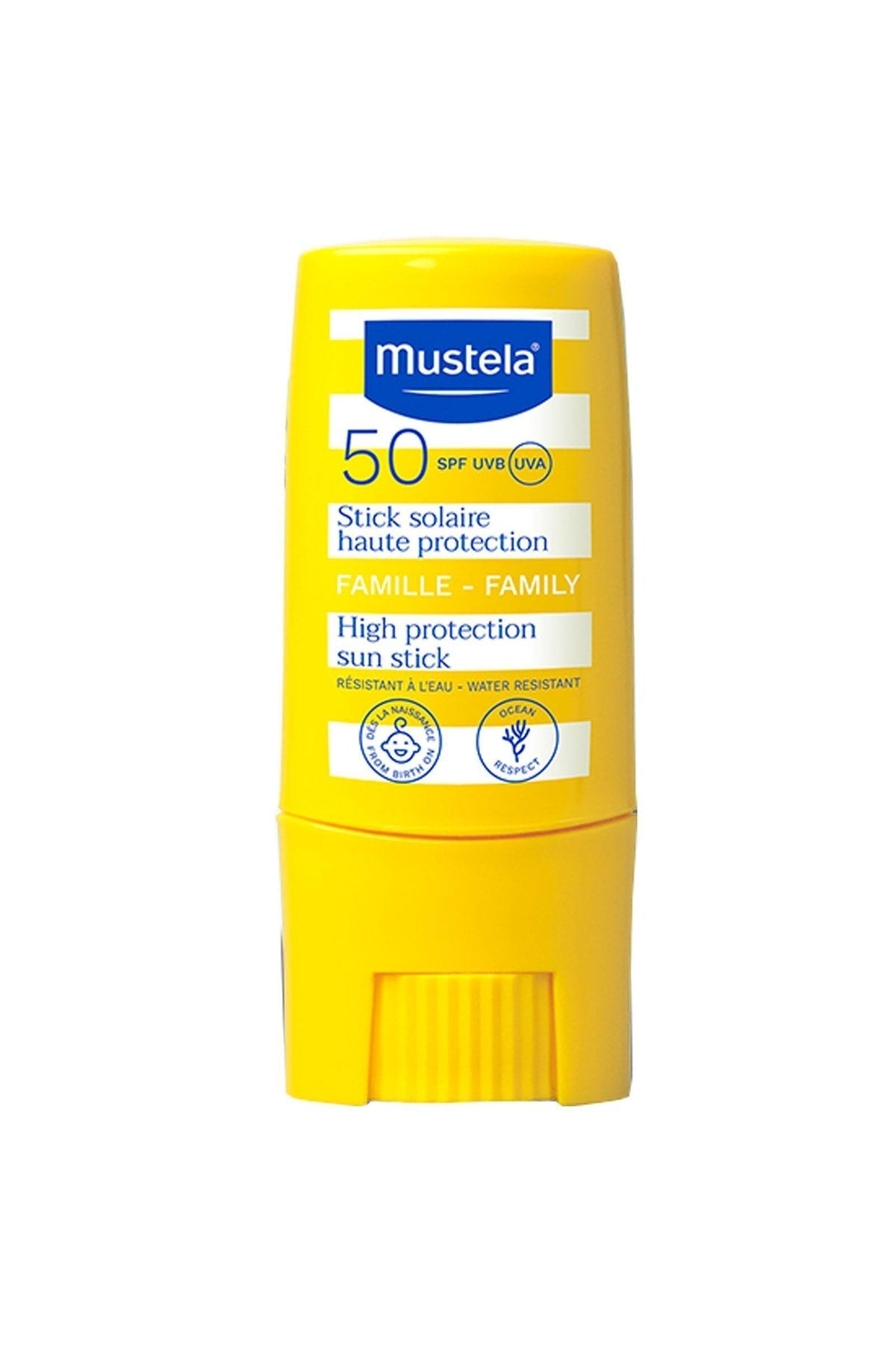 Tüm Aile Için Spf 50 Çok Yüksek Koruma Faktörlü Güneş Stick 9 Ml