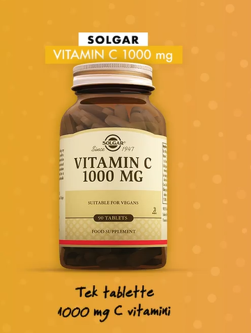 Solgar Vitamin C 1000 Mg 90 Tablet