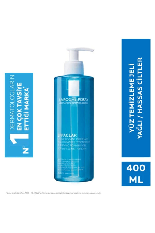 La Roche-posay Effaclar Jel Temizleme Jeli Yağlı/akneye Eğilim Gösteren Ciltler 400ml