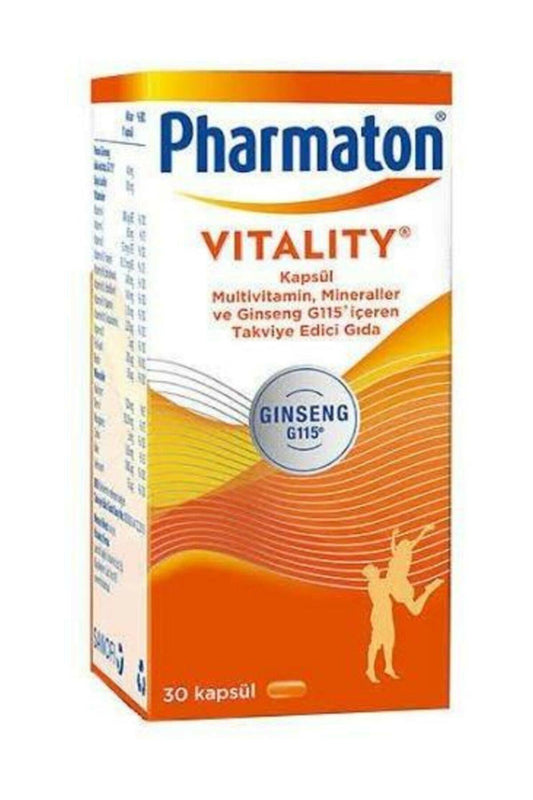 Vitality 30 Tablet - Ginseng G115, Multivitamin Ve Mineraller