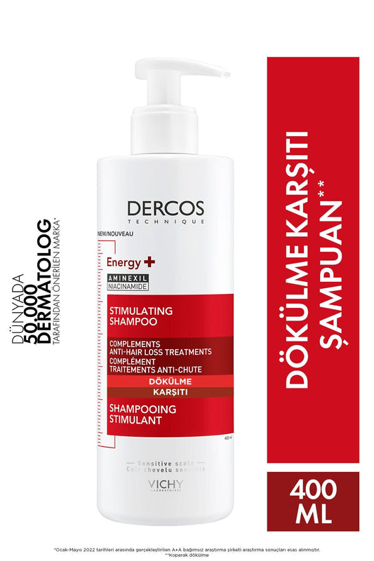 Dercos Energy Saç Dökülmesi Karşıtı Şampuan 400 ml