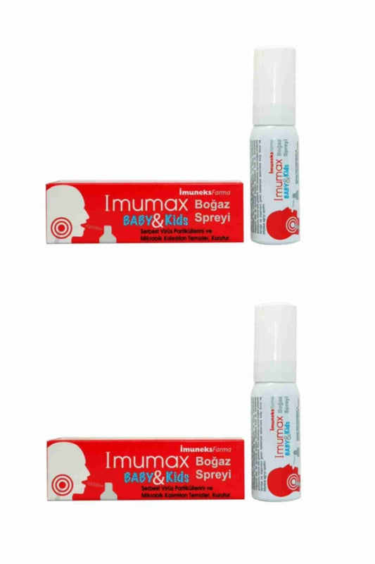 Imumax 3 Yaş Ve Üstü Boğaz Spreyi - 20 Ml (2 Adet)