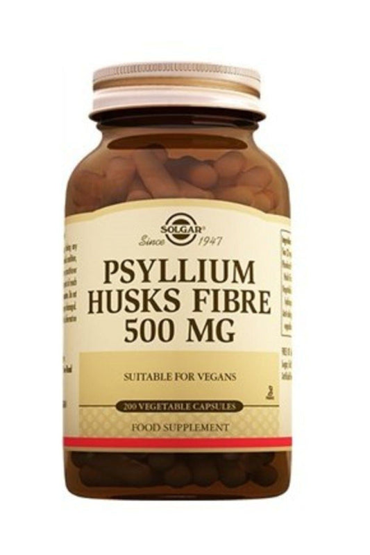 Psyllium Husks Fibre 500mg 200 Kapsül