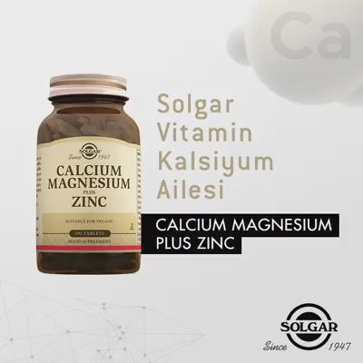 Solgar Calcium Magnesium with Vitamin D3